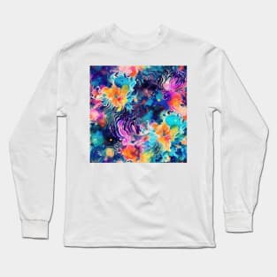 Rainbow flowers Long Sleeve T-Shirt